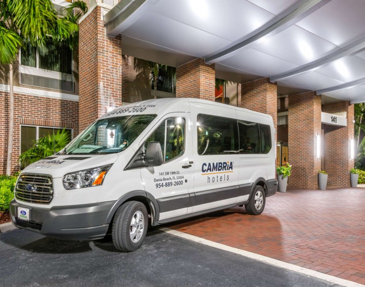 hotel van shuttle