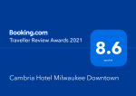 booking award logo