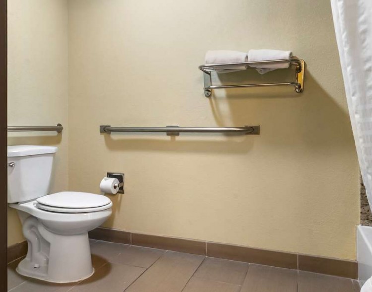 Guest room with ADA handles