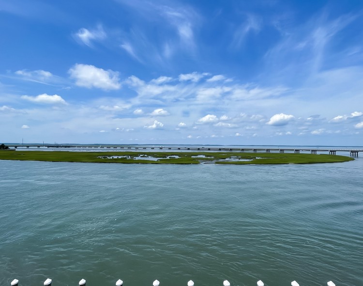lake view and a clear sky at daytime