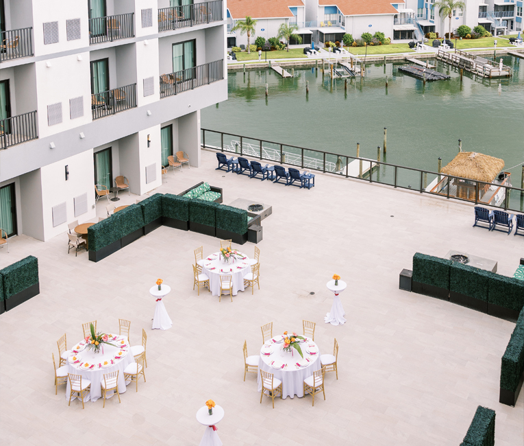 cambriahotelstpetesburg weddings bayterrace