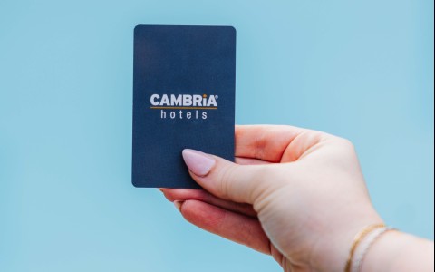 a hand holding a card