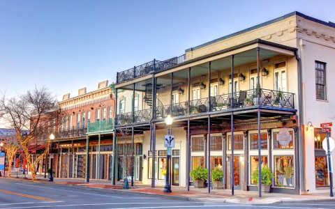 a building with a balcony